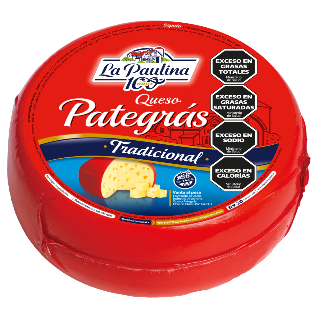 Horma Pategrás La Paulina — horma entera o media horma