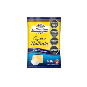 Caja Queso Ralladito La Paulina 24 unidades x40 g