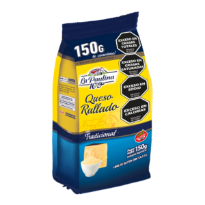Queso Ralladito La Paulina Paquete x150 g