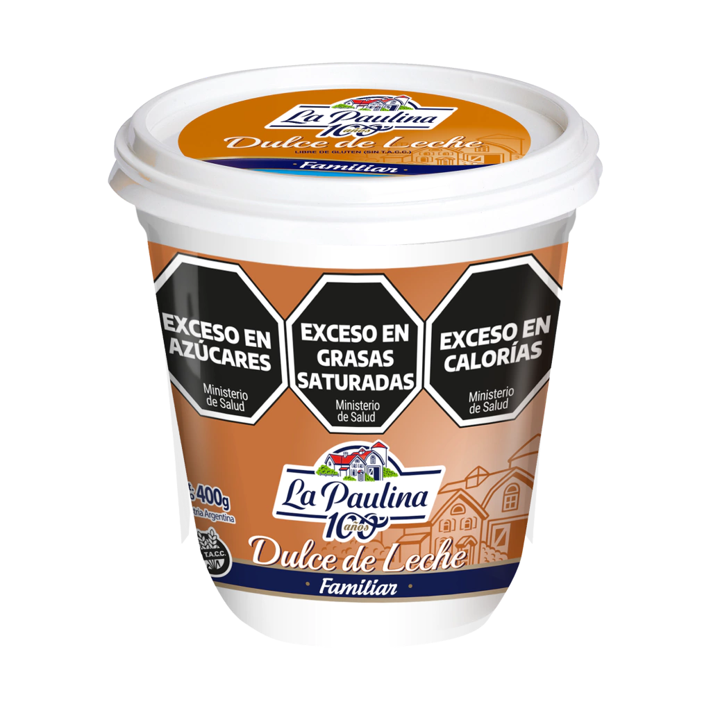 Dulce De Leche Fliar La Paulina x400 g