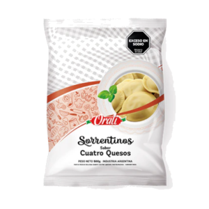 Sorrentinos 4 Quesos Orali x500 g