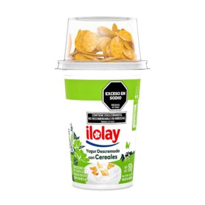 Yogurt c / Cereales de Maiz Descremado Ilolay Pote x160 g