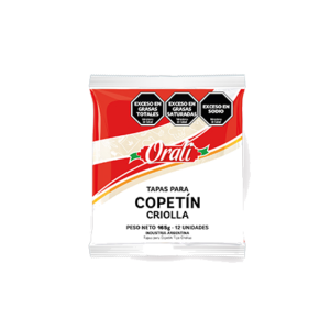 Tapa Empanada Copetín Criolla Orali x165 g (12 unidades)