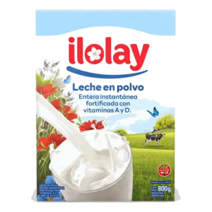 Leche en Polvo Entera Ilolay Paquete x400 g