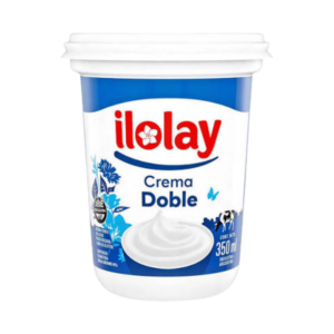 Crema De Leche Doble x350 ml Ilolay