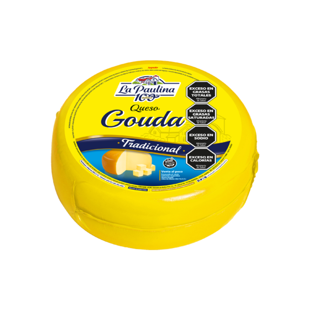 Horma Gouda La Paulina — horma entera o media horma