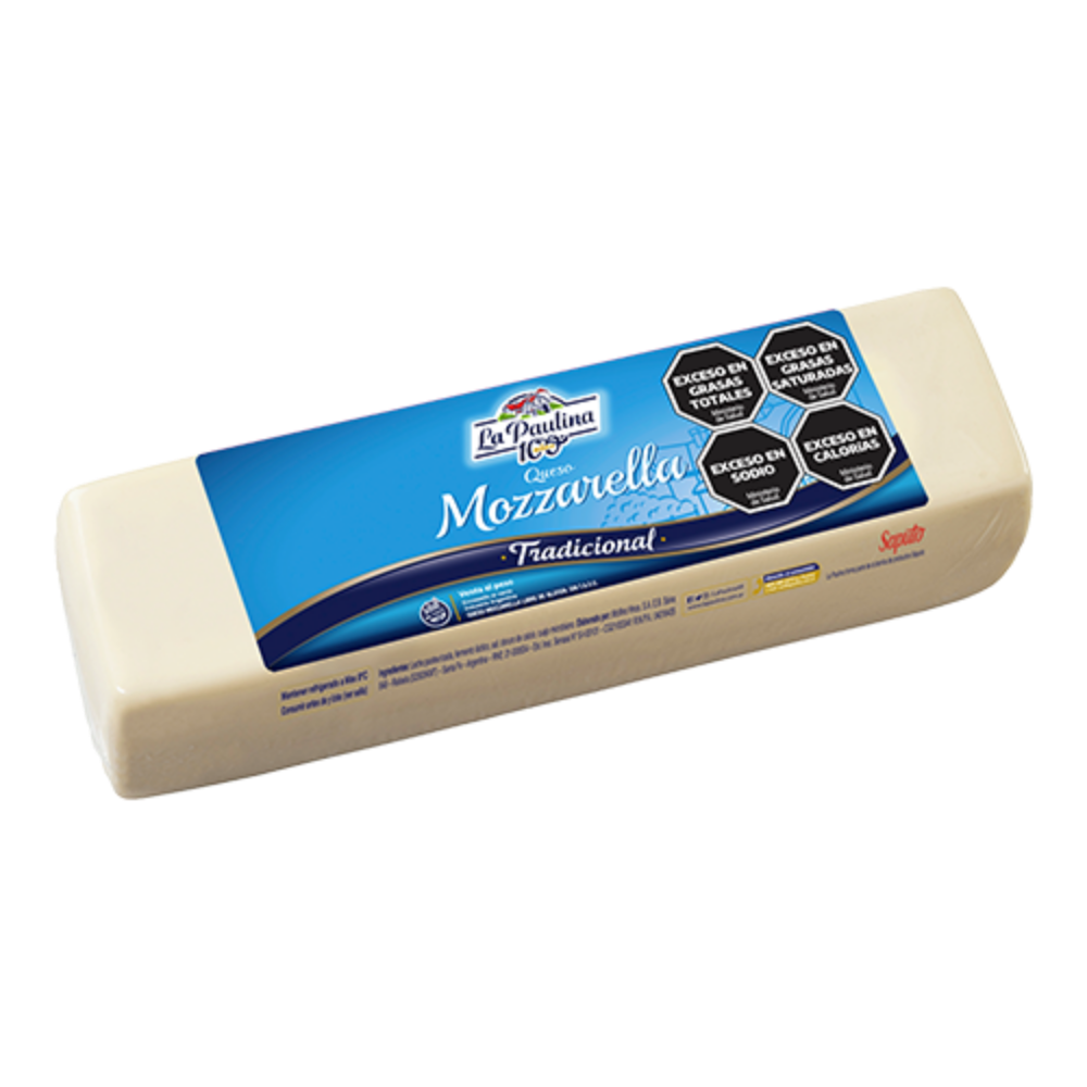 Horma Mozzarella La Paulina xUnidad (3,6kg aprox.)