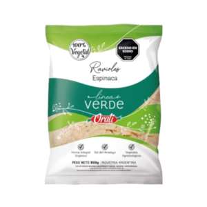 Ravioles Espinaca Linea Verde Orali x500 g