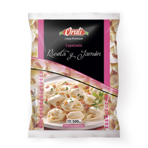 Capellettis de Ricota y Jamón Premium Orali x500 g