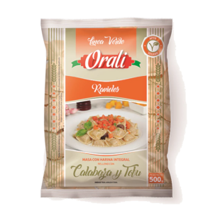 Ravioles Calabaza y Tofu Linea Verde Orali x500 g