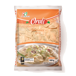 Ravioles Pollo Orali