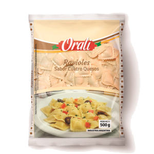 Ravioles Cuatro Quesos Orali x500 g
