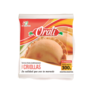 Tapa Empanada Criolla Orali x300 g (12 unidades)