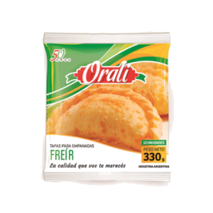 Tapa Empanada de Freír Orali x330 g (12 unidades)