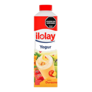 Yogurt Tetra Durazno Entero Ilolay x950 g